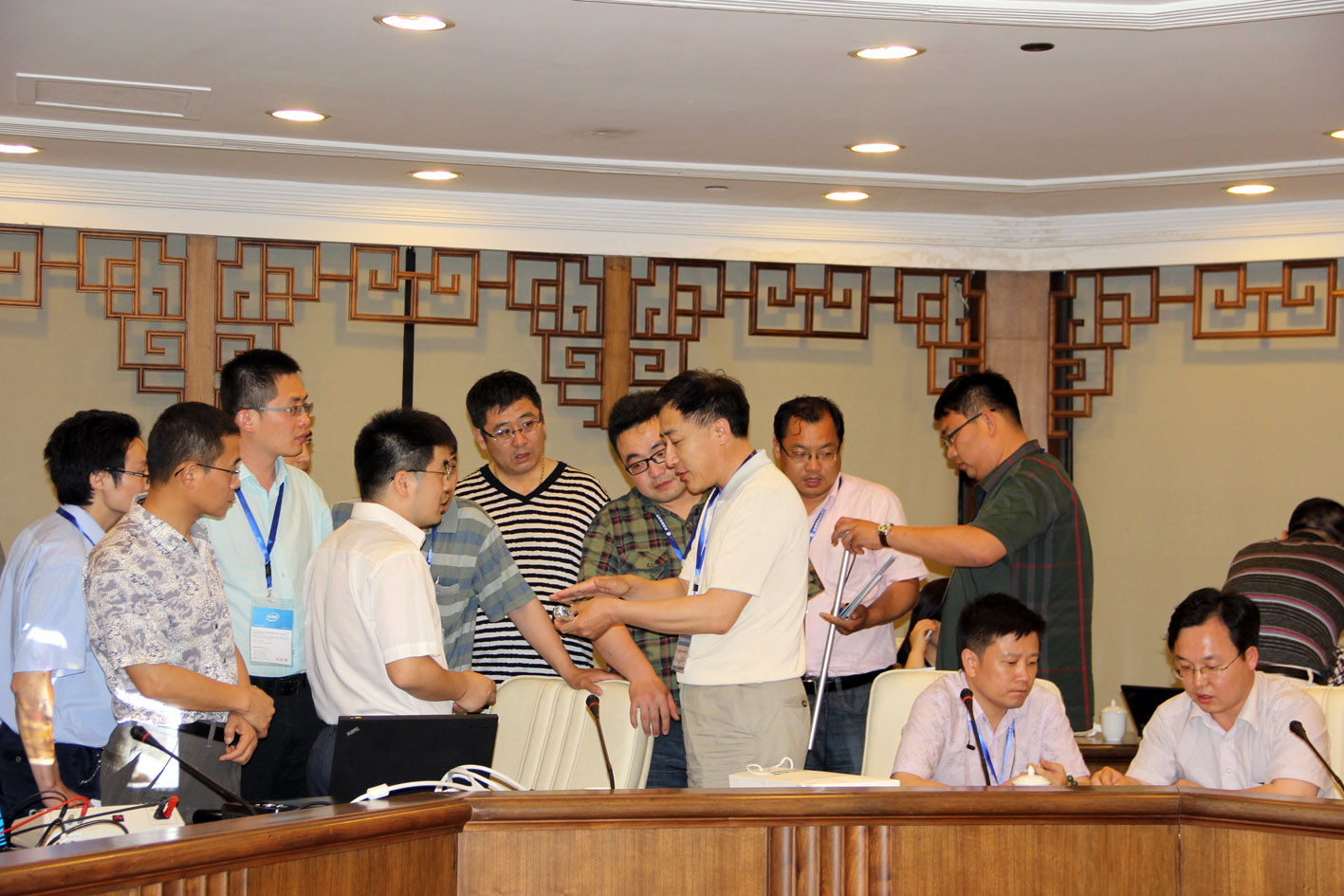 2013年Barty参加卫星导航沙龙会2